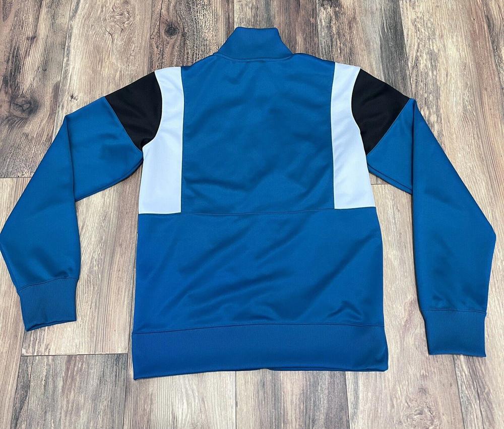 588812-393 NIKE AIR Time 2.0 JACKET Basketball Teal Turquoise Mockneck Mens S - Picture 9 of 9